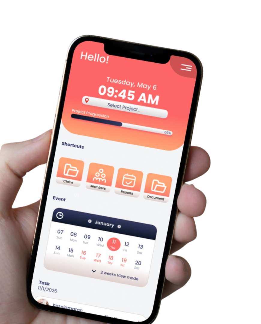 NEXUS vs FOX (foxdata.com) — mobile facility management app in hand